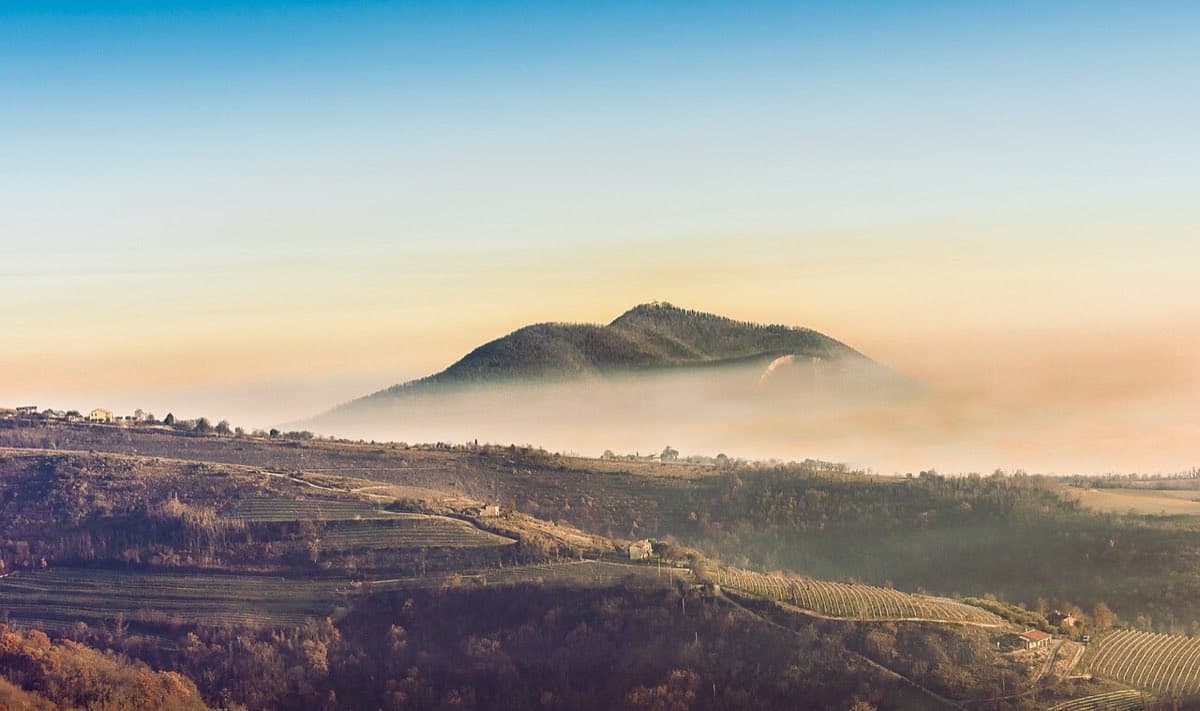 La pianura ai piedi dei Colli