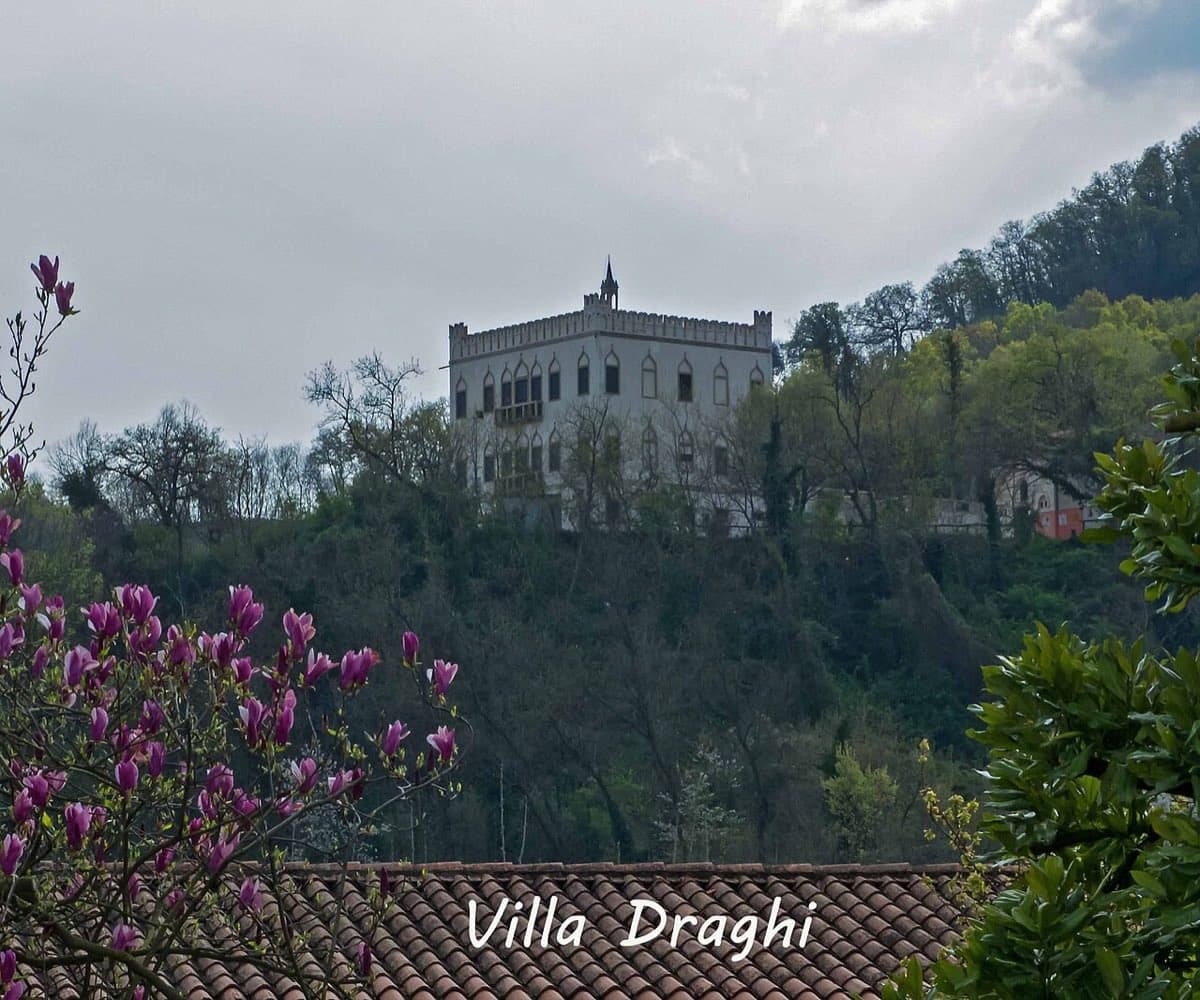 Il parco di Villa Draghi