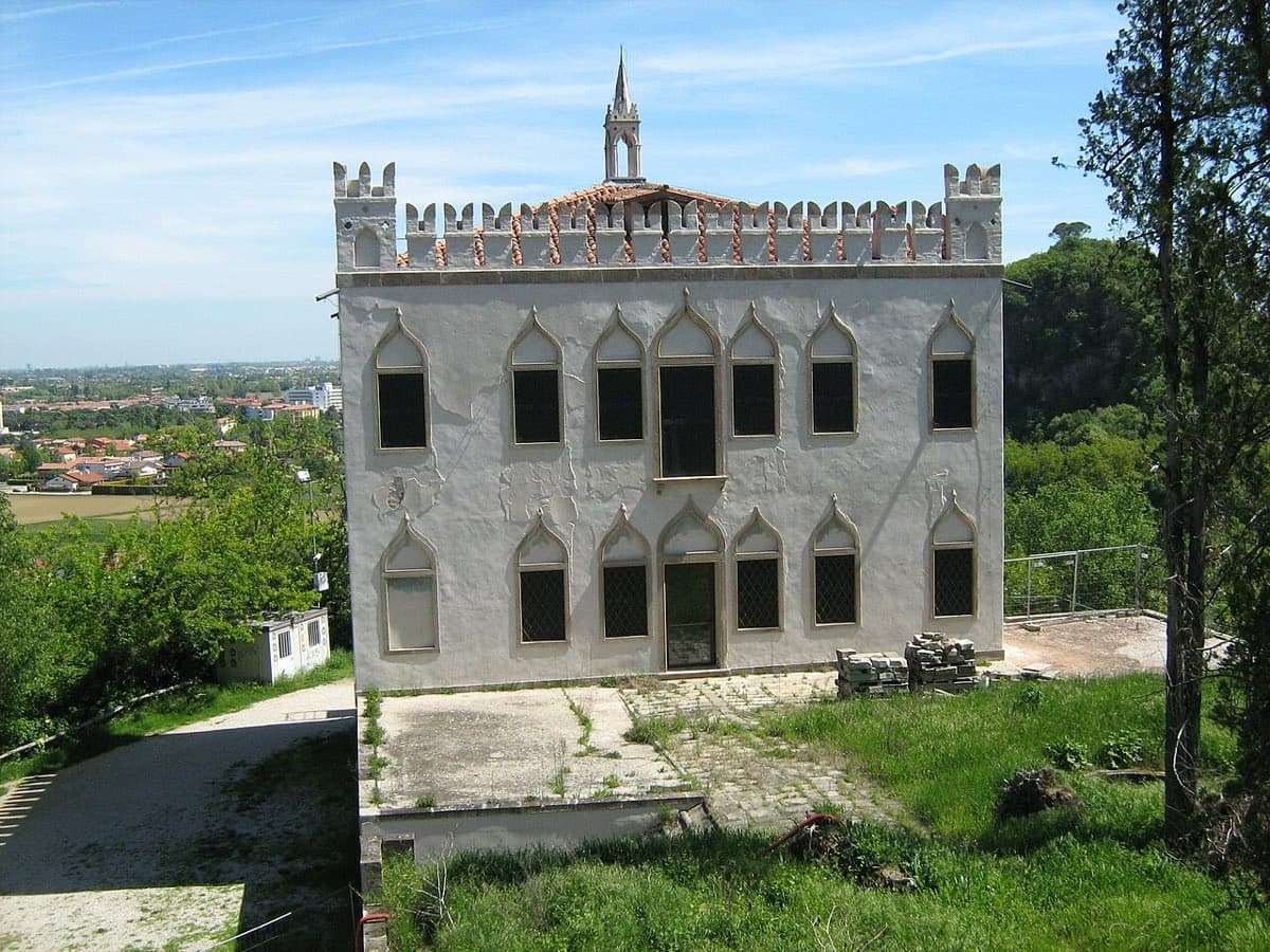 Il versante collinare sopra Montegrotto